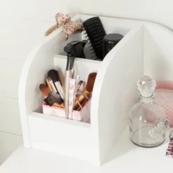 Vito Makeup Desk With Drawer Pure White/Pink - South Shore -Child Home Decoration Store GUEST ab008179 180c 4a56 8396 cec817f22349