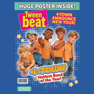 Women's Turning Red 4*Town Magazine Cover Racerback Tank Top 3 Women's Turning Red 4*Town Magazine Cover Racerback Tank Top