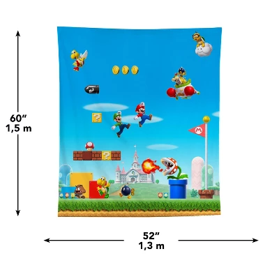 Nintendo Super Mario Tapestry - RoomMates 4 Nintendo Super Mario Tapestry - RoomMates - Image 2