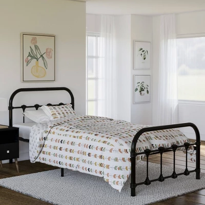 Twin Melissa Metal Bed - BK Furniture 3 Twin Melissa Metal Bed - BK Furniture