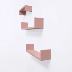 Set Of 3 Picture Ledge Shelf For Kids' Room Pink - InPlace -Child Home Decoration Store GUEST b1856866 204c 429f 8c01 a5db5ef59c0a