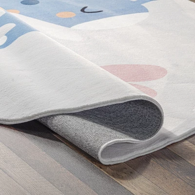 NuLOOM Ariella Giraffe Kids Machine Washable Area Rug 4 NuLOOM Ariella Giraffe Kids Machine Washable Area Rug - Image 3