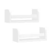 2pk Kids' 10" Floating Wall Mount Bookshelf Set White - RiverRidge Home 2 2pk Kids' 10" Floating Wall Mount Bookshelf Set White - RiverRidge Home -Child Home Decoration Store GUEST b9bce8f4 edb0 4e0e 9db1 9ad0e18ec889