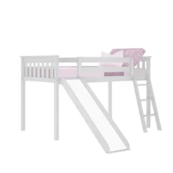 Max & Lily Twin Low Loft Bed With Slide 14 Max & Lily Twin Low Loft Bed With Slide -Child Home Decoration Store GUEST bd2ce0e3 db7b 4c4c b957 6efb1c3b8ea1