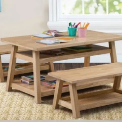 ECR4Kids Sit N' Stash Rectangular Table, Classroom Storage, Natural 7 ECR4Kids Sit N' Stash Rectangular Table, Classroom Storage, Natural -Child Home Decoration Store GUEST bf107c80 0a2e 46bd a966 bd3513ca9dee