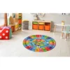 KC Cubs ABC Alphabet, Seasons, Months Days Of Week Educational Learning & Game Round Circle Rug For Kids And Children Bedrooms Playroom -Child Home Decoration Store GUEST bf5e0862 056c 4465 b04a 2bbff1d68bfc
