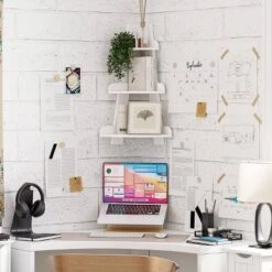 Kids' Corner Ladder Wall Shelf White - RiverRidge Home 16 Kids' Corner Ladder Wall Shelf White - RiverRidge Home -Child Home Decoration Store GUEST bf8ef306 3a5d 43d3 bf13 31ee86bc1a99