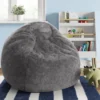 XL Fuzzy Kids' Bean Bag Gray - Pillowfort™ 1 XL Fuzzy Kids' Bean Bag Gray - Pillowfort™ -Child Home Decoration Store GUEST bff175fe 567c 45d6 9ac8 675f265321af