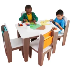 KidKraft Pocket Storage Table And Chair Set -Child Home Decoration Store GUEST c02a2174 33a3 4d70 b4e7 3e185ce7ced9