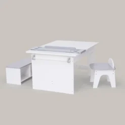 Fantasy Fields - Little Artist Monet Play Art Table Kids Furniture - White/Gray 21 Fantasy Fields - Little Artist Monet Play Art Table Kids Furniture - White/Gray -Child Home Decoration Store GUEST c162416b a76e 4d6a b542 9c16b119de65