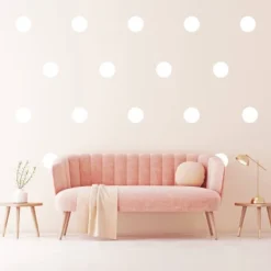 Polka Dots Wall Decor White - Decalcomania 14 Polka Dots Wall Decor White - Decalcomania -Child Home Decoration Store GUEST c1ba1042 6108 498c aa39 69f0df0b9aa2