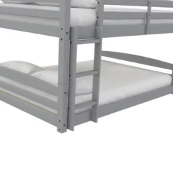 Full Over Full Alaina Floor Wood Bunk Bed - Room & Joy -Child Home Decoration Store GUEST c40f6a7d 5ae8 40c0 9f8a 7b45bdbe1138