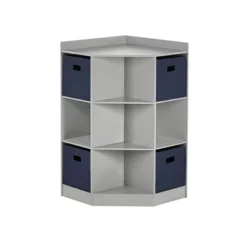 5pc Kids' Corner Cabinet Set With 4 Bins Set - RiverRidge Home -Child Home Decoration Store GUEST c4f84693 b304 42c3 8f8b dacf497e1cfd