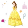 Disney Belle Wall Decal - Decalcomania