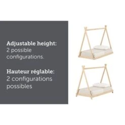 Sweedi Bed Natural Wood - South Shore -Child Home Decoration Store GUEST c5d0f114 eb28 4bb6 b8ab db40464ab17c