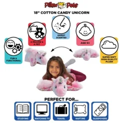 Sweet Scented Cotton Candy Unicorn - Pillow Pets 11 Sweet Scented Cotton Candy Unicorn - Pillow Pets -Child Home Decoration Store GUEST c74f9e08 3898 4726 9a21 bdb000689a70