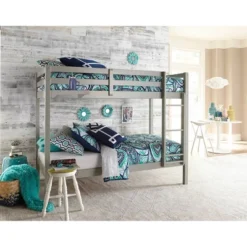 Kids' Twin Over Twin Caspian Bunk Bed With Hanging Nightstand Gray - Hillsdale Furniture 9 Kids' Twin Over Twin Caspian Bunk Bed With Hanging Nightstand Gray - Hillsdale Furniture -Child Home Decoration Store GUEST c78201df a1ec 412f b38b 7c9125b1ef74