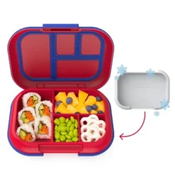 Bentgo Kids' Chill Lunch Box, Bento-Style Solution, 4 Compartments & Removable Ice Pack -Child Home Decoration Store GUEST cae3cd11 16b3 4f33 9ef1 1cad5f51578b