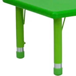 Flash Furniture 24"W X 48"L Rectangular Plastic Height Adjustable Activity Table -Child Home Decoration Store GUEST cdbd923b da27 4354 9691 92de1683db68