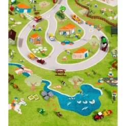 39"x59" Farm 3D Play Rug - IVI -Child Home Decoration Store GUEST cf833b92 629b 411e b880 c1f88b76b557