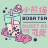 Girl's Turning Red Boba Tea Sweet As Me T-Shirt