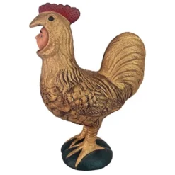 Design Toscano Canterbury Tales Chanticleer Rooster Cast Iron Mechanical Bank -Child Home Decoration Store GUEST d2c59d91 48aa 423c 8c67 847eef5ba83e
