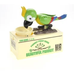 Ready! Set! Play! Link Parrot Bird Coin Saving Bank, Money Box For Girls & Boys -Child Home Decoration Store GUEST d32bd598 5e16 48e3 b731 6978860b55d8