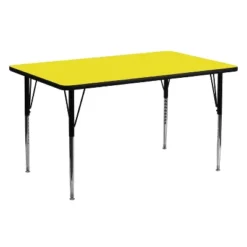 Flash Furniture 24''W X 60''L Rectangular HP Laminate Activity Table - Standard Height Adjustable Legs -Child Home Decoration Store GUEST d5bc2ab9 0eea 485e 8138 b510a8953285