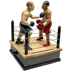 Design Toscano Battling Boxers Die Cast Iron Mechanical Coin Bank -Child Home Decoration Store GUEST d6055b72 5252 4654 ba86 5f7d0cf63cb4