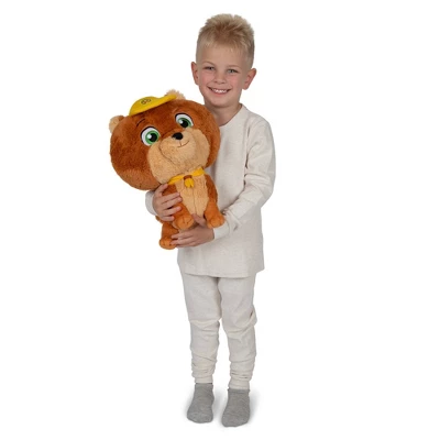 PAW Patrol Movie Junior Patroller MINI Pillow Buddy Yellow 4 PAW Patrol Movie Junior Patroller MINI Pillow Buddy Yellow - Image 2