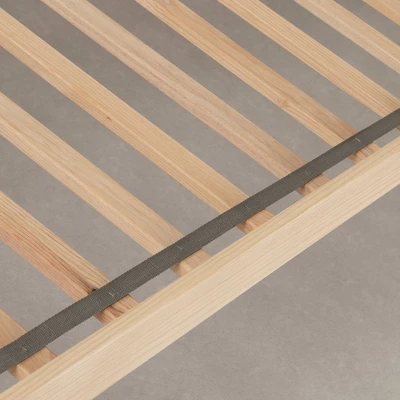 Sweedi Wooden Bed Natural Wood - South Shore 4 Sweedi Wooden Bed Natural Wood - South Shore - Image 2