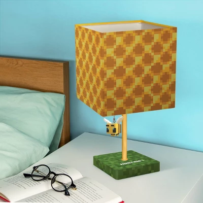 Minecraft Honeycomb Bee Table Lamp 4 Minecraft Honeycomb Bee Table Lamp - Image 2