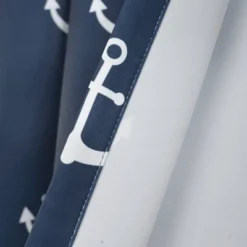 52"x63" Anchor Room Darkening Window Curtain Panels Navy - Lush Décor -Child Home Decoration Store GUEST dd1dbcc1 082f 417c 9399 266a9c3a2a68