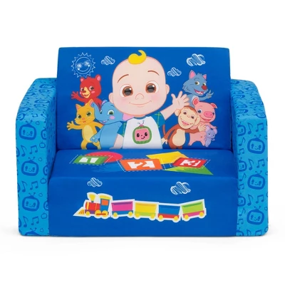 Delta Children Kids' CoComelon Cozee 2-in-1 Convertible Flip-Out Chair 9 Delta Children Kids' CoComelon Cozee 2-in-1 Convertible Flip-Out Chair - Image 7