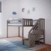 Max & Lily Twin Low Loft Bed With Staircase -Child Home Decoration Store GUEST dfa67cab bb58 40ae a8d1 ed5dd4e57ad6