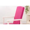 Kids' Rocking Chair With Fully Upholstered And Seat Back Pink - Gift Mark 2 Kids' Rocking Chair With Fully Upholstered And Seat Back Pink - Gift Mark -Child Home Decoration Store GUEST e055c01b 8082 421f 8a7f cb48b65c694b
