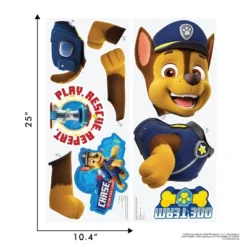 Paw Patrol Chase Wall Decal - Decalcomania -Child Home Decoration Store GUEST e21d7836 c224 48d8 9589 4b1b580295b8