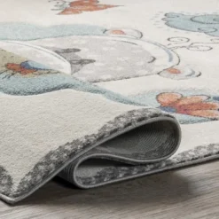 NuLOOM Edine Whimsical Hippo Kids Area Rug -Child Home Decoration Store GUEST e38af03a 65ee 429d 9091 a0be5550ee42