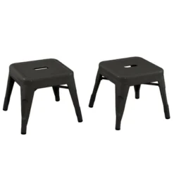 Harper & Hudson Set Of 2 Kids' Metal Stools - ACEssentials -Child Home Decoration Store GUEST e5ba2912 b609 4b76 bc06 61b9f100290c
