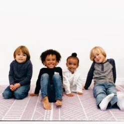 4'x7' Cali Play Rug Lavender - Ruggish