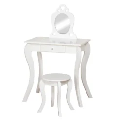 Alyssa Kids' Vanity Set White - Buylateral -Child Home Decoration Store GUEST f178baeb d980 4f2d a927 7c877c94ad36