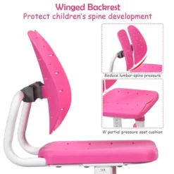 Costway Children Desk Chair Set Adjustable Study Table Drawer Winged Backrest Chair 15 Costway Children Desk Chair Set Adjustable Study Table Drawer Winged Backrest Chair -Child Home Decoration Store GUEST f2600da4 4eb3 4c96 96bb 8712c40425d1