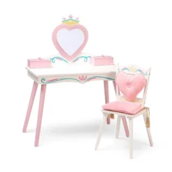 Princess Vanity Table And Chair Set - WildKin -Child Home Decoration Store GUEST f267f55f 6f5e 4a4f abdb 93b8d43fadc4