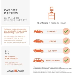 Navali 1-Drawer Nightstand Blueberry - South Shore -Child Home Decoration Store GUEST f6423f43 2ffe 4f34 95b9 ca5103577691