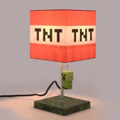 Minecraft TNT Table Lamp (Includes LED Light Bulb) -Child Home Decoration Store GUEST f78c5fb8 1b95 4d27 85a7 7ae37b6de4c9