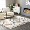 NuLOOM Lilou Moroccan Kids Tassel Area Rug