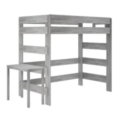 Max & Lily Farmhouse High Loft Bed With Desk -Child Home Decoration Store GUEST f92229cd 0f05 47c0 9756 36e9b4b4b64d
