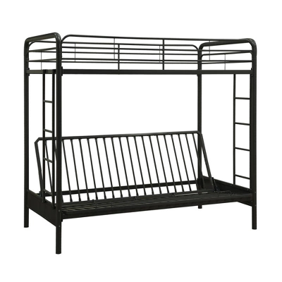 Twin Over Futon Leonora Metal Bunk Bed - Room & Joy 7 Twin Over Futon Leonora Metal Bunk Bed - Room & Joy - Image 5